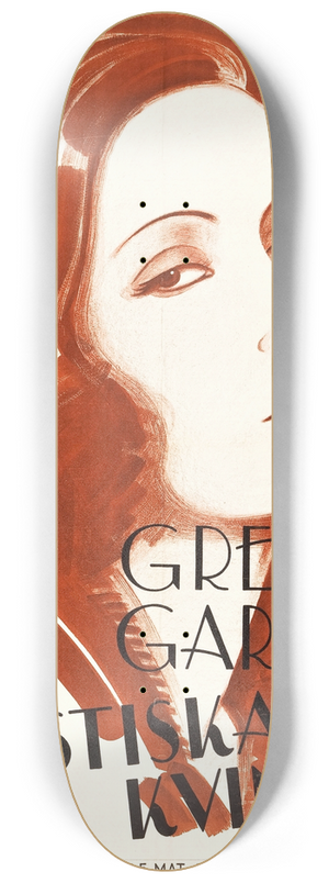 Eric Rohman - The Mysterious Lady 8.25 inch art skate deck