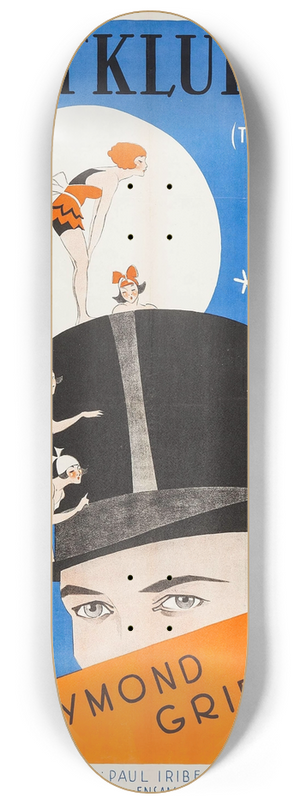 Eric Rohman - The Night Club 8.25 inch art skate deck