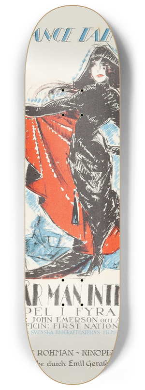 Eric Rohman - The Perfect Woman 8.25 inch art skate deck Eric Rohman - The Perfect Woman 8.25 inch art skate deck