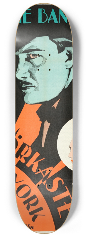 Eric Rohman - Thunderbolt 8.25 inch art skate deck Eric Rohman - Thunderbolt 8.25 inch art skate deck