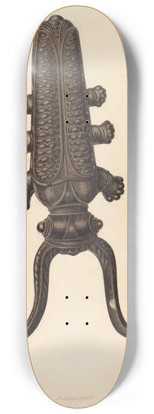 Albert Geuppert - Bootjack 8.25 inch art skate deck Albert Geuppert - Bootjack 8.25 inch art skate deck