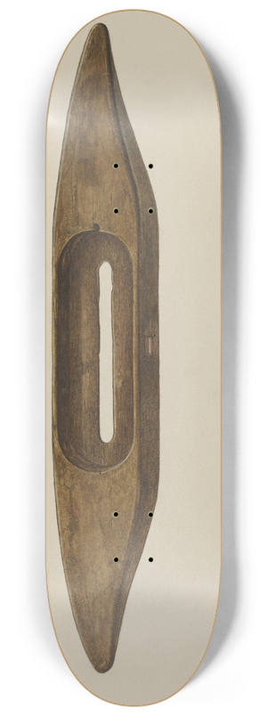 Albert Geuppert - Cloth Shuttle 8.25 inch art skate deck Albert Geuppert - Cloth Shuttle 8.25 inch art skate deck