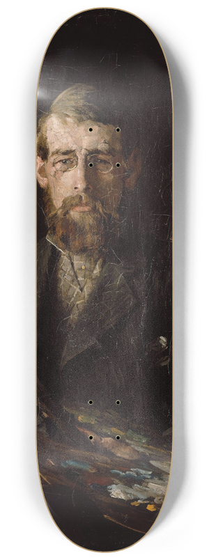 Erik Werenskiold - Portrait of the Painter Nils Hansteen 8.25 inch art skate deck
