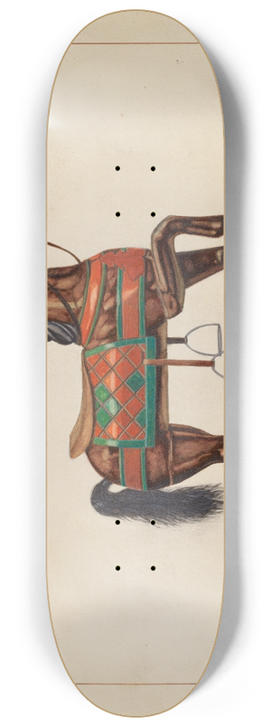 Ernest A. Towers, Jr. - Carousel Horse 8.25 inch art skate deck