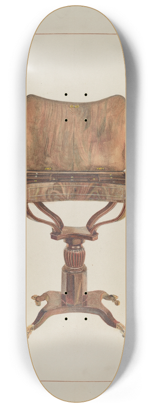 Ernest A. Towers, Jr. - Sewing Table 8.25 inch art skate deck