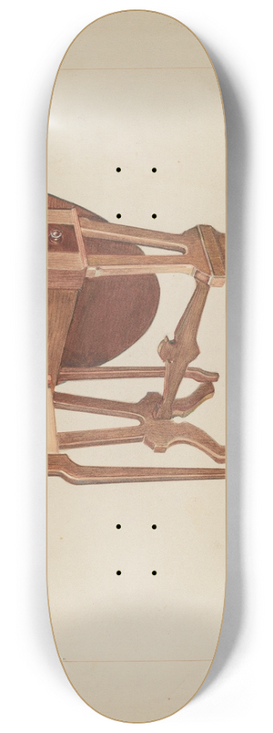 Ernest A. Towers, Jr. - Table 8.25 inch art skate deck