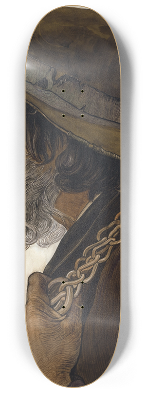 Ernest Biler - Der Grobschmied 8.25 inch art skate deck