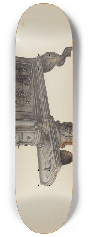 Albert Geuppert - Stove 8.25 inch art skate deck Albert Geuppert - Stove 8.25 inch art skate deck