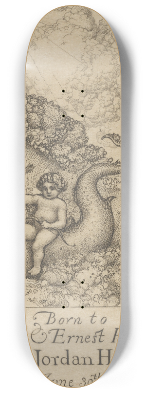 Ernest Haskell - Ebens 8.25 inch art skate deck