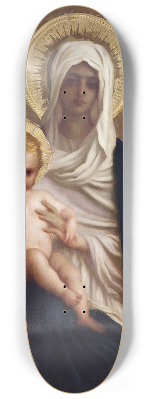 Ernest Hbert - Virgin Of The Deliverance 8.25 inch art skate deck