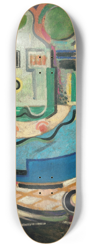 Albert Gleizes - Composition 8.25 inch art skate deck