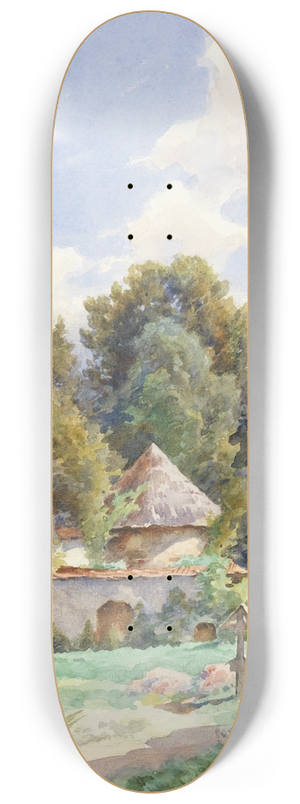 Ernestine von Kirchsberg - Gurker Dom 8.25 inch art skate deck