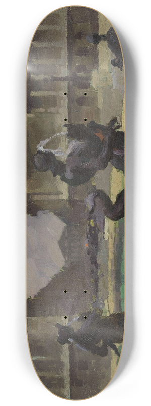 Ernest Jules Renoux - La Place de la Concorde et la rue Royale 8.25 inch art skate deck