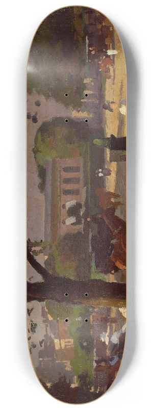 Ernest Jules Renoux - Le Palais Rose 8.25 inch art skate deck