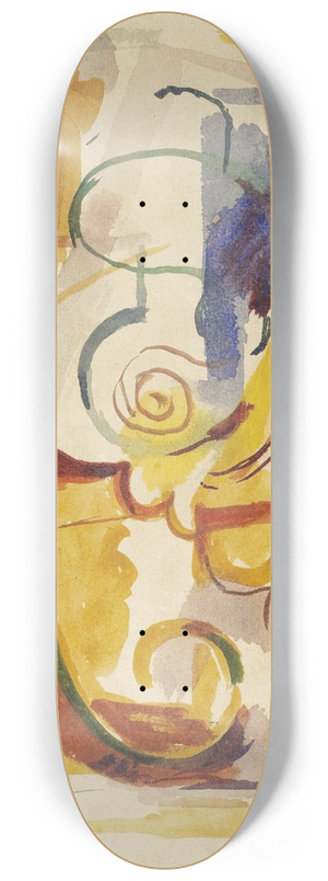 Albert Gleizes - COMPOSITION 4 8.25 inch art skate deck