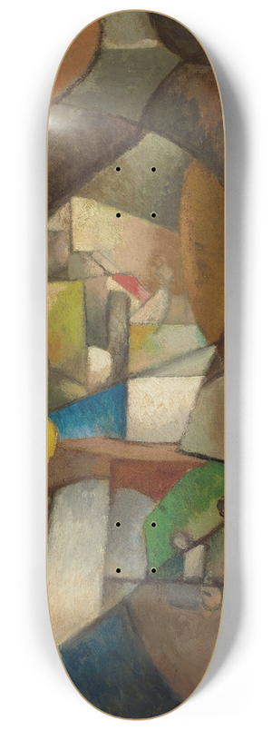 Albert Gleizes - Le Pcheur 8.25 inch art skate deck