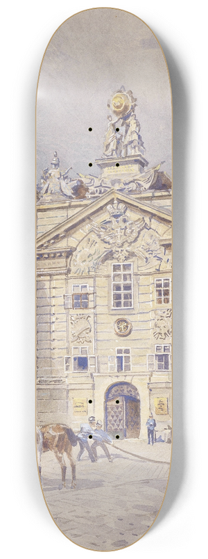 Ernst Graner - Feuerwache Am Hof Wien 8.25 inch art skate deck