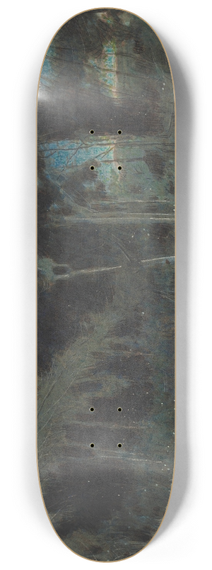 Albert Goodwin - Fireflies, Trinidad 8.25 inch art skate deck Albert Goodwin - Fireflies, Trinidad 8.25 inch art skate deck
