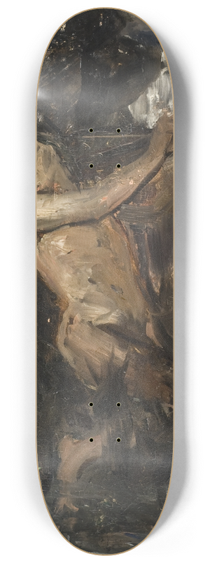 Ernst Josephson - Sketch for The Water Sprite 8.25 inch art skate deck