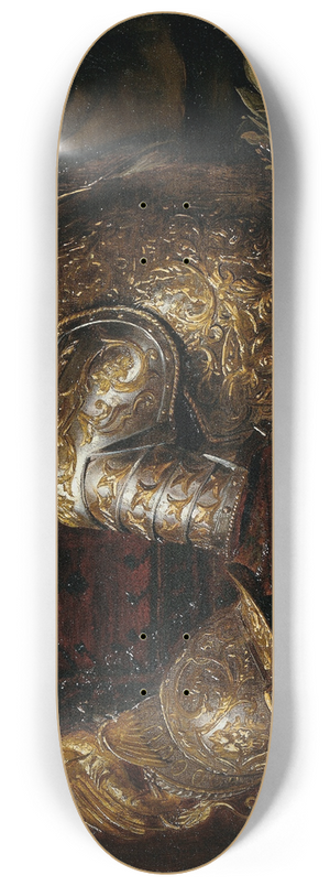 Ernst Klimt - Still life with armor 8.25 inch art skate deck