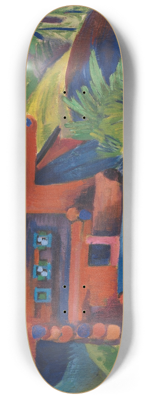 Ernst Ludwig Kirchner - Alphtte 8.25 inch art skate deck