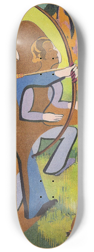 Ernst Ludwig Kirchner - archers 8.25 inch art skate deck