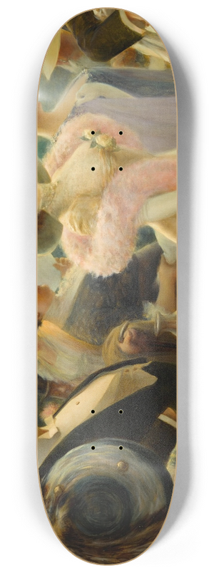 Albert Guillaume - Caf de Paris 8.25 inch art skate deck