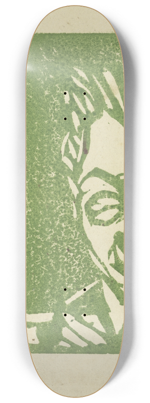 Ernst Ludwig Kirchner - Glasblser (Walter Kirchner) 8.25 inch art skate deck