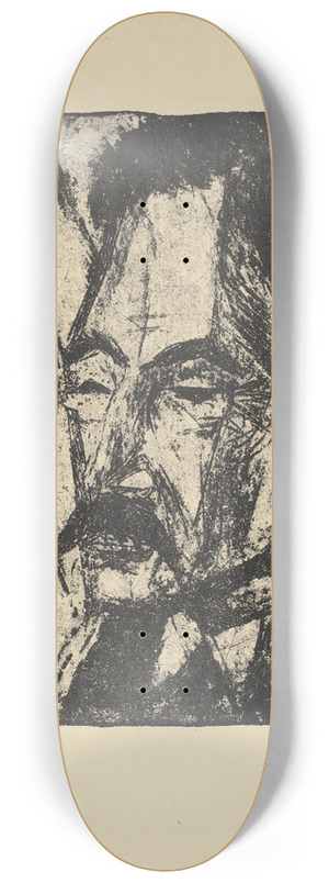 Ernst Ludwig Kirchner - Portrt Dr. Oskar Kohnstamm 8.25 inch art skate deck