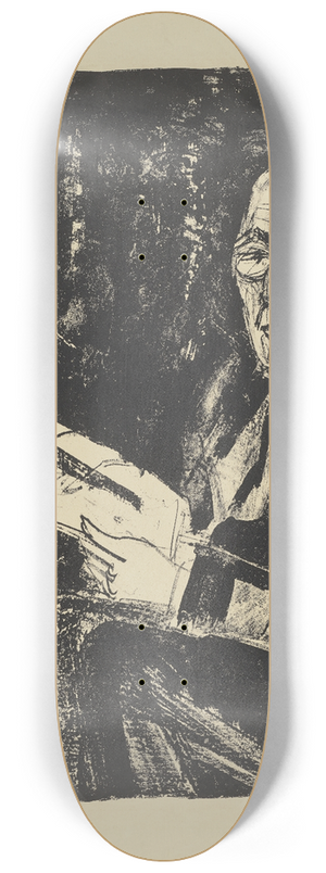 Ernst Ludwig Kirchner - Schiefler 8.25 inch art skate deck