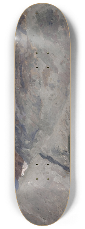 Ernst Schiess - Gebirgslandschaft 8.25 inch art skate deck