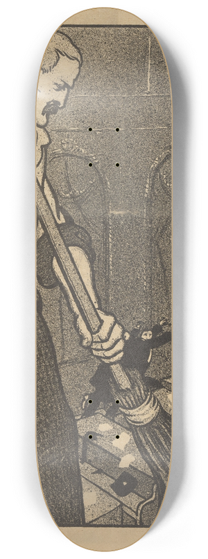 Albert Hahn - De Notenkraker, 25 mei 1907 ; De Oostenrijksche zege 8.25 inch art skate deck