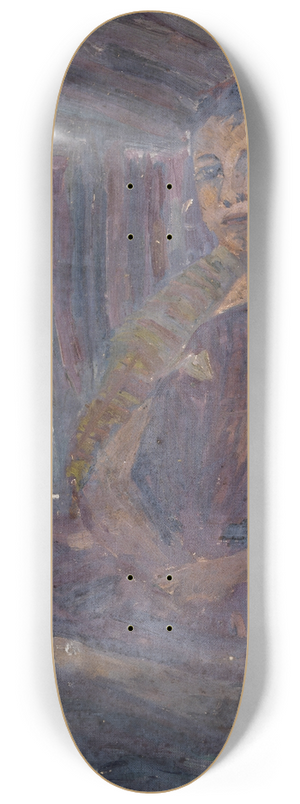 Ernst Schiess - Hockender Beduinenjunge in Zelt 8.25 inch art skate deck