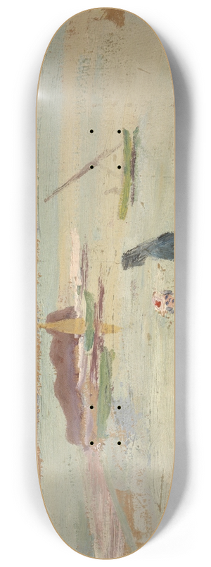 Ernst Schiess - Matrosenjunge, kleine Boote und Meeresarm 8.25 inch art skate deck