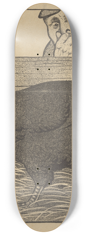 Albert Hahn - De Notenkraker, 28 september 1907 ; Het anti-rev. kiesrecht-rapport 8.25 inch art skate deck