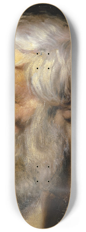 Ernst Stckelberg - Head of an Old Man 8.25 inch art skate deck