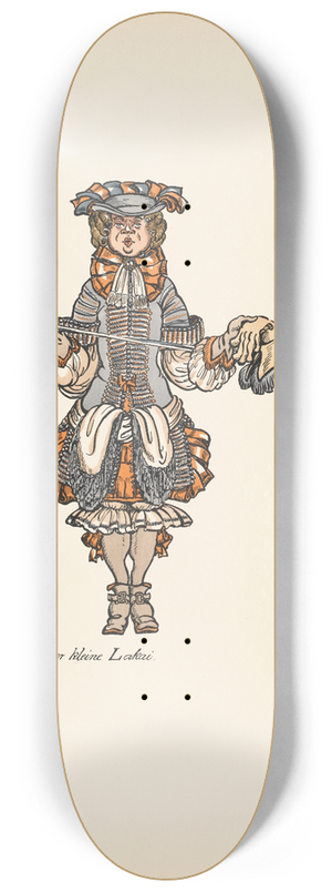 Ernst Stern - Der kleine Lakai 8.25 inch art skate deck Ernst Stern - Der kleine Lakai 8.25 inch art skate deck