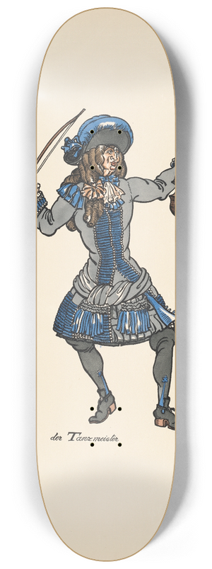Ernst Stern - Der Tanzmeister 8.25 inch art skate deck Ernst Stern - Der Tanzmeister 8.25 inch art skate deck