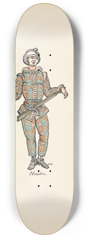 Ernst Stern - Harlekin 8.25 inch art skate deck