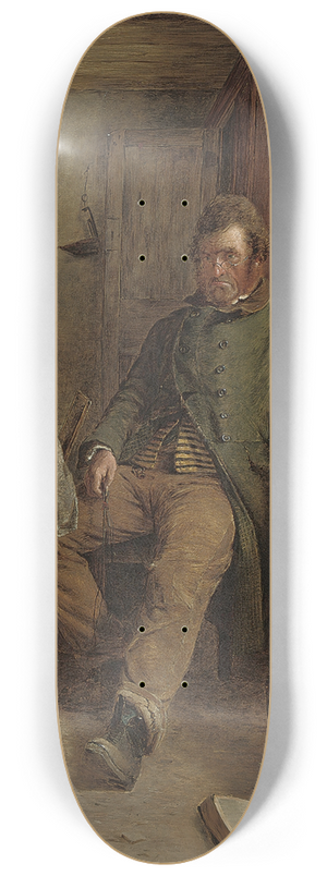 Erskine Nicol - Both puzzled 8.25 inch art skate deck