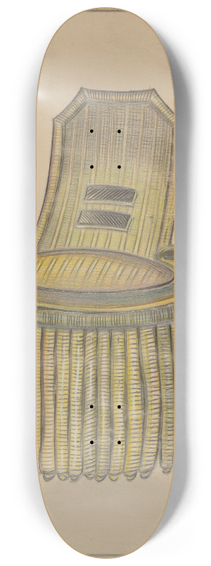 Erwin Schwabe - Epaulet 8.25 inch art skate deck