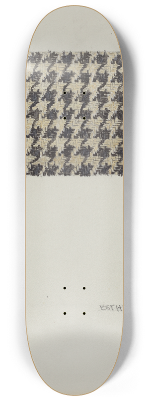 Esther Martindale - Wool Cloth 8.25 inch art skate deck