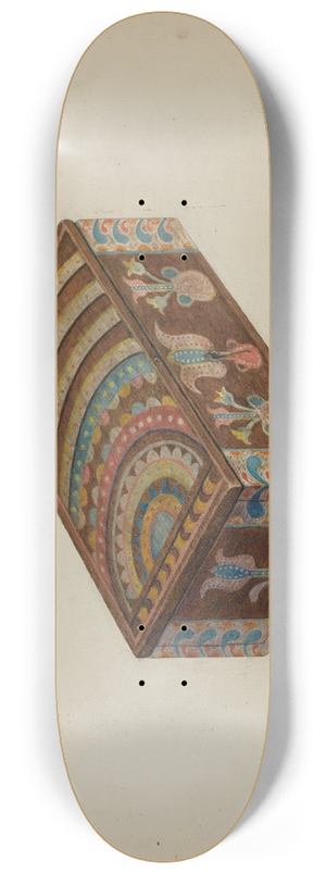Ethelbert Brown - Pa. German Box 8.25 inch art skate deck