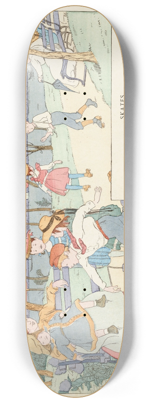 Ethel Mars - Skates 8.25 inch art skate deck