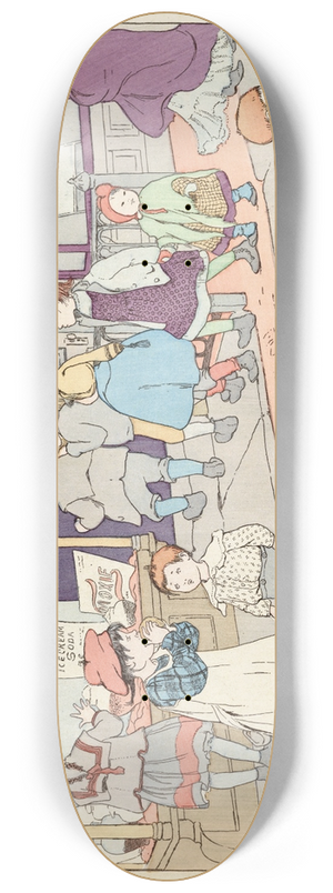 Ethel Mars - Wealth 8.25 inch art skate deck