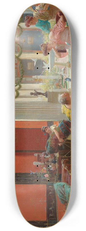 Ettore Forti - The Carpet Seller 8.25 inch art skate deck