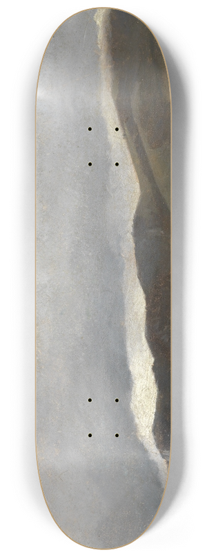 Eugen Bracht - Blick auf das Herzogenhorn bei Bernau 8.25 inch art skate deck