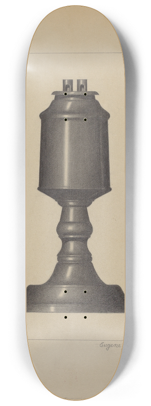 Eugene Barrell - Lamp 8.25 inch art skate deck
