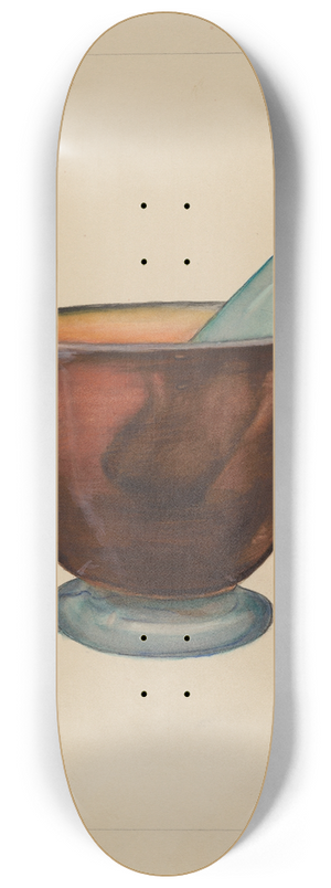 Eugene Barrell - Mortar and Pestle 8.25 inch art skate deck