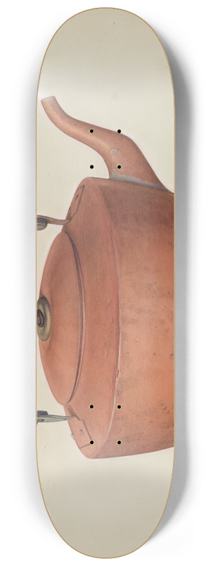Eugene Croe - Copper Tea Kettle 8.25 inch art skate deck